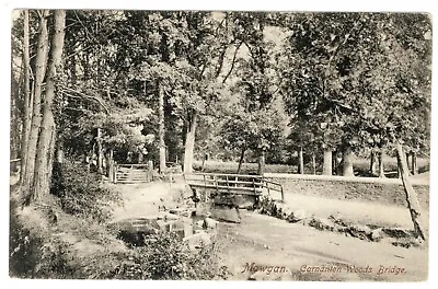 CORNWALL - CARNANTON WOODS BRIDGE MAWGAN  1912 Postcard • £1.95