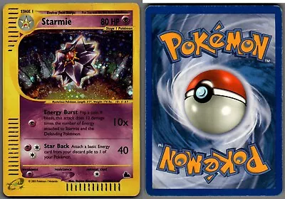 2003 Pokemon Skyridge #H28/H32 Starmie Holo Rare • $134.99