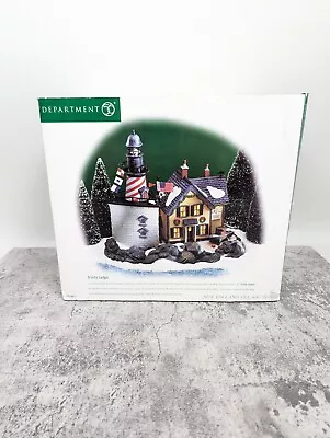 Department 56 Trinity Ledge Lighthouse #56611 New England 1999 Lighted WORKS • £48.21