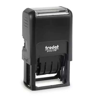 £18.95 • Buy Trodat 4750 Self Inking Word And Date Stamp - Various Wordings - 42 X 26mm