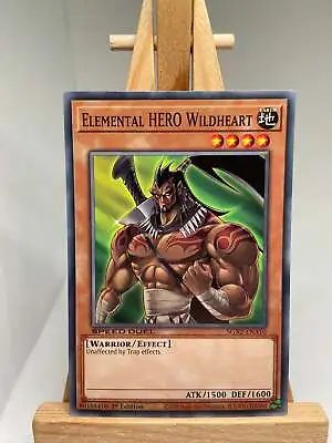 £0.99 • Buy Elemental HERO Wildheart - 1st Edition SGX2-ENA10 - NM - YuGiOh