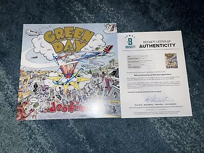 Billie Joe Armstrong & Mike Dirnt Signed Dookie Vinyl Album Green Day Beckett #2 • $599.99