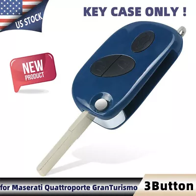 Remote Key Fob Case For Maserati Quattroporte 2005 GranTurismo 2008 RX2TRF937 • $11.60