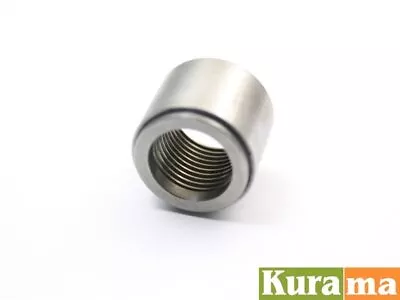 3/8  NPT Female Solid Steel Weld In Bung AN Fittings Adapter  X 1PC Silver • $9.99