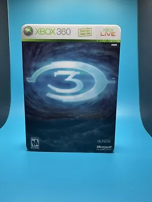 Halo 3 - Limited Edition SteelBook (Xbox 360 2007 With Manual) • $24