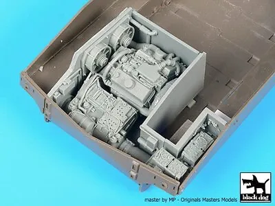 Black Dog 1/35 Engine And Engine Compartment For M109 Howitzer (AFV Club) T35242 • $39.30