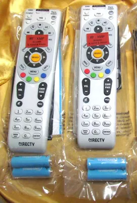 2 Pack DIRECTV RC66RX RF Remote Controls W/Batteries DTV UNIVERSAL WOW YOU NEED • $18