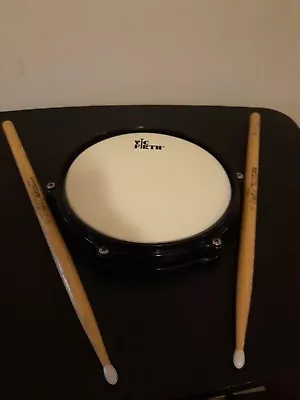 Vic Firth 8  Tunable Practice Drum Pad With 2 Drum Sticks • $25