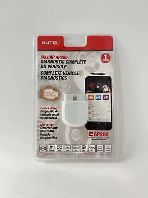 Autel MaxiAP AP200 Bluetooth OBD2 Scanner Full System Car Diagnostic Tool TPMS • $44.99