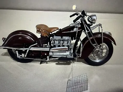 Harley Davidson 1942 Indian Motorcycle 442 Franklin Mint 1:10 • $95