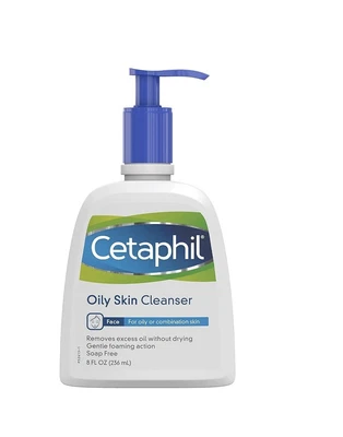 £11.90 • Buy Cetaphil Oily Skin Cleanser 236ml Soap-Free Non-Comedogenic Gentle Foaming Actio