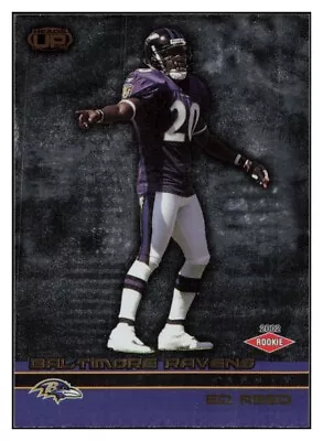 G750 Ed Reed Rc 2002 Heads Up Rookie Update Foil #179 Baltimore Ravens Hof • $14.99