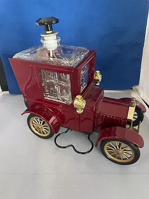 Vintage 1918 Ford Car Decanter  W/wind Up Music Box • $49.88