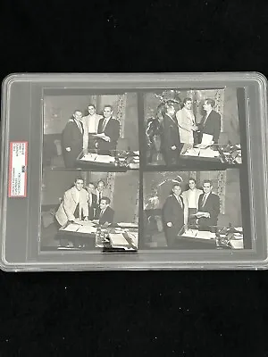 1956 ELVIS PRESLEY Vintage 8x10 PSA Type II PHOTO CONTACT SHEET SIGNING CONTRACT • $550