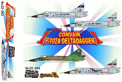 1/144 Interceptor : Convair F-102A Delta Dagger [USAF] #22-065 :TRIPLE NUTS • $39.95