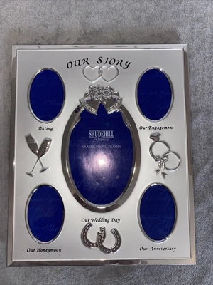 £1.75 • Buy Silver Plated Our Story Wedding Photo Frame, Wedding Gift