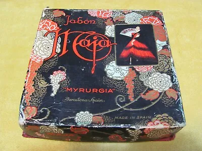 Vintage Maja Jabon Myrurgia Spain Soap 6 Guest/Travel. 4/5 Oz Each In Orig. Box. • $22