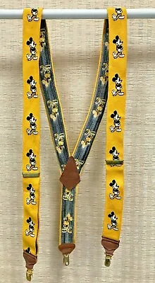 Vintage Disney Mickey Mouse Men's Suspenders  • $15.99