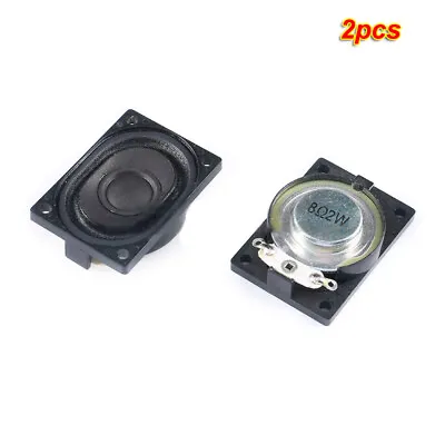 $3.49 • Buy 2pcs Small Speaker Square 2840 8ohm 2W Loudspeaker Parts Components