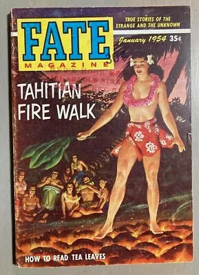 Fate True Stories Of The Strange And Unknown January 1954 Vintage Magazine • $10