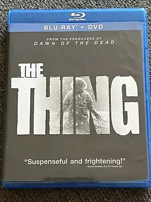 The Thing - Blu-ray + DVD 2-Disc Set (2012) Rated R - Horror • $5