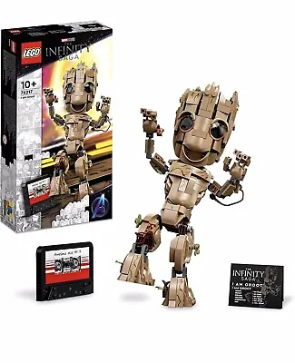 LEGO 76217 Marvel I Am Groot Buildable Toy Guardians Of The Galaxy • £32.99