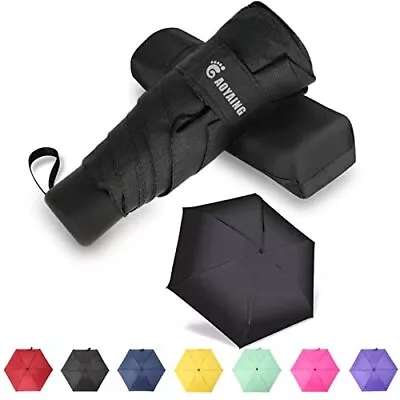 Small Mini Umbrella With Case By Light Compact Design Perfect • $13.83