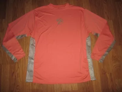 Mens BREATHE LIKE A FISH Swim Shirt UV Sun Protection Fishing Shirt Sz XL • $8.99