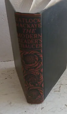 Vintage Book 1943 Complete Poetical Works Of Geoffrey Chaucer Modern Reader's • £13.75