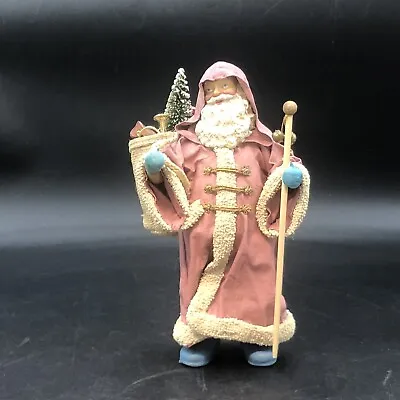 Vintage Santa Figurine  Midwest Importers  Paper Mache 10” • $19.99