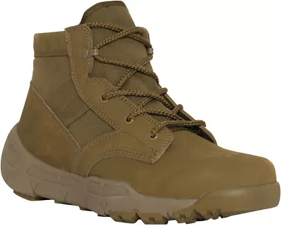 Coyote Brown AR 670-1 US Army Compliant Low Tactical Boots 6  High • $95.99