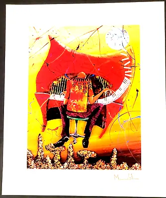 Marcus Glenn Keys To The Soul Red Lithograph 12x10 COA Ready To Frame • $16.95