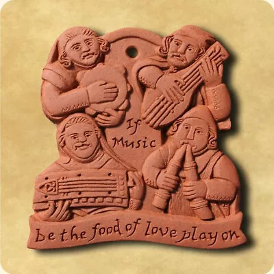 Love Of Music Medieval Yorkshire Old Lute Shakespeare Music Decorative Tile • £12.47