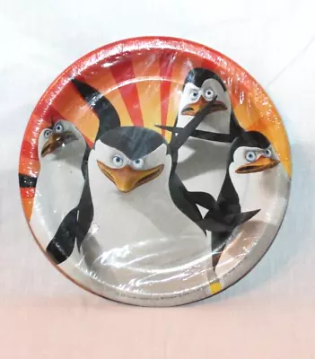 New In Package Dreamworks The Penquins Of Madagascar 8- Dessert Plates • $5.25