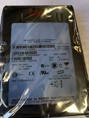 8j300s0 Maxtor 300gb 10k Lff Sas 3.5  Hdd Hard Drive 8j300s0ibm95 • $19.99