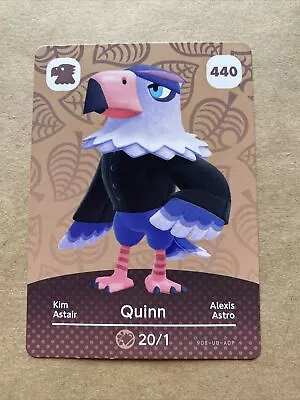 440 Quinn Animal Crossing Amiibo Card #440 Authentic ACNH • $1.90