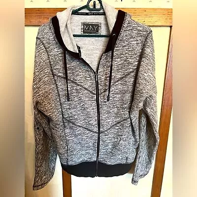 Marc New York By Andrew Marc Full Zip Hooded Sweatshirt Hoodie Size Medium • $15