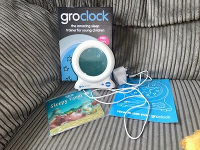 £22.99 • Buy Gro Clock Sleep Trainer With Box And Story Book