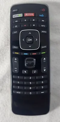 OEM Vizio XRT300 Qwerty Keyboard Remote Control With Vudu LCD LED Tested  • $4.49