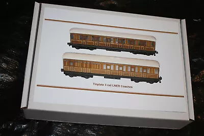 Storage Box For 4 X HORNBY DUBLO Metal Tin Plate  LNER Coaches  3 Rail 00 Gauge • £14.50