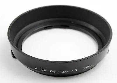 196700 Minolta Lens Shade For A 28-85 F/3.5-4.5 Zoom Lens Genuine Original  • $11.99