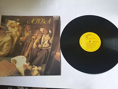 Abba -  Self Title LP Vinyl 1975 Free Postage • $25