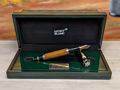 MONTBLANC Patron Of Art Francois Limited Edition 4810 Fountain Pen NOS! • $2199