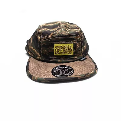 OFFICIAL Snap ItBack Logo Camouflage 5 Panel Strapback Snapback Baseball Cap Hat • £11.99