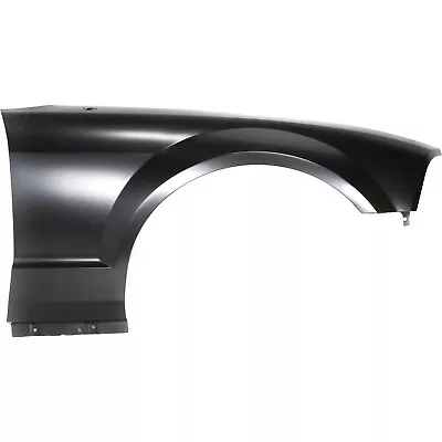 Fender For 2005-09 Ford Mustang Front Right Primed Steel With Antenna Hole CAPA • $172.82