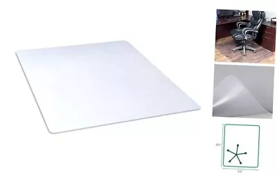  46 X 60  Clear Rectangle Office Chair Mat For Hard Floors (1532630) 46  X 60  • $60.96