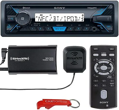 Sony DS-XM55BT Marine Stereo Powersports Bluetooth Head Unit And SiriusXM Tuner • $199
