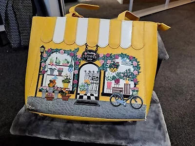 Vendula London The Yellow Flower Shop Tote Bag • £65