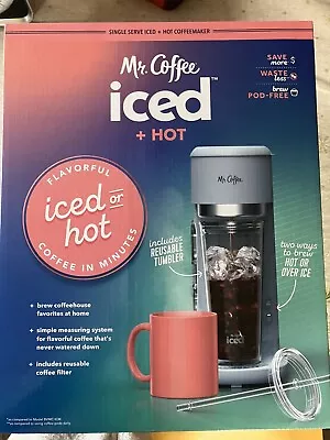 @Mr. Coffee Single-Serve Iced And Hot Coffee Maker W/ Reusable Tumbler & Filter@ • $24