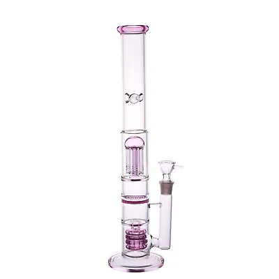 $41.99 • Buy Pink Glass Bong 16  Heavy Big Smoking Bongs 18.8mm Smoking Bowl Hookah Pipe